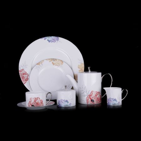 Чайный сервиз Hankook/Prouna Корсаж с кристаллами Swarovski 22 предмета