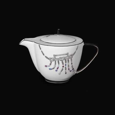 Чайный сервиз Hankook/Prouna Тифани с кристаллами Swarovski 22 предмета