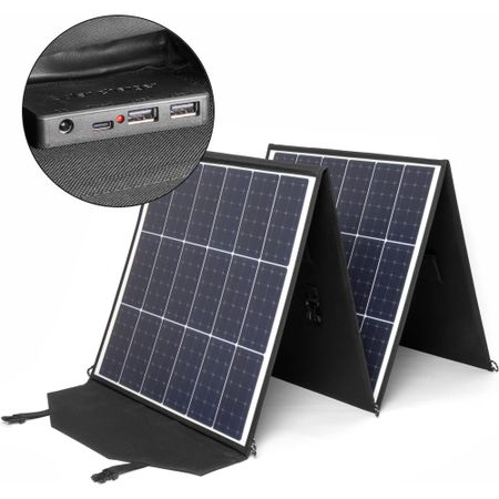 Влагозащищенная складная солнечная батарея TopOn TOP-SOLAR-200