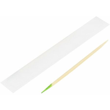 Зубочистки Белый Аист с ментолом, бамбуковые, 1000 шт, в индивидуальной упаковке