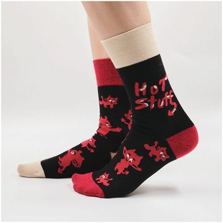 Носки unisex St. Friday Socks "hot stuff", размер 42-46