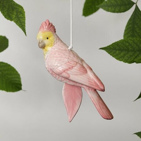 EDG Садовое украшение-колокольчик Don Pappagallo 20 см розовый 016266,29