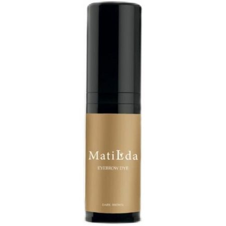 Matilda/Профессиональная гель-краска с дозатором для бровей и ресниц/цвет серо-коричневый/5мл