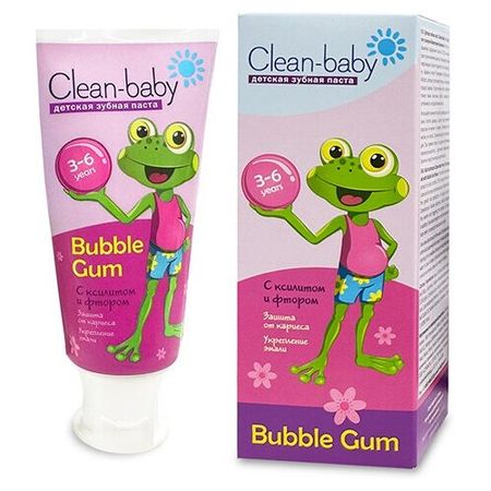 Зубная паста TM Clean-baby Жевательная резинка , 50 мл