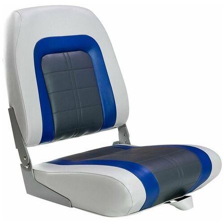 Кресло мягкое складное Special, обивка винил, цвет серый/синий/угольный, Marine Rocket 76236GBC-MR