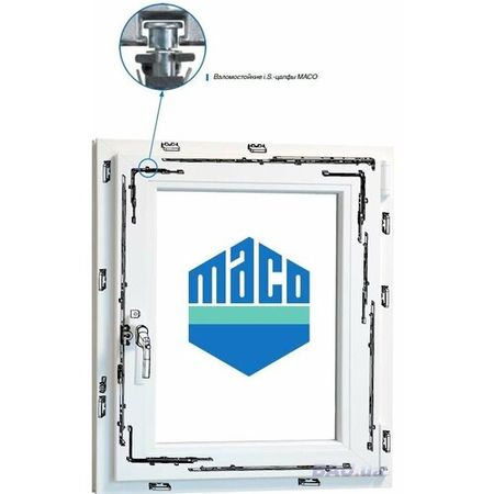 Комплект фурнитуры для самостоятельной сборки MACO Multi-ECO для пластиковых дверей  для 58 пофильных систем