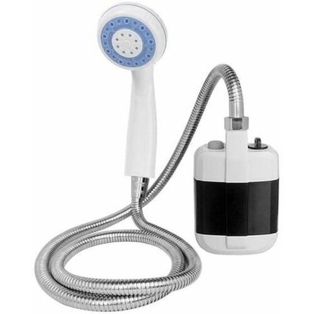 Походный переносной душ с акуммулятором и USB зарядкой / Душевая лейка с насосом Portable Outdoor Shower