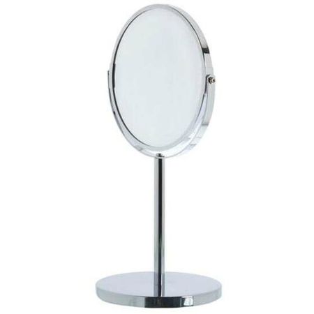 Зеркало косметическое настольное увеличительное круглое 17 см